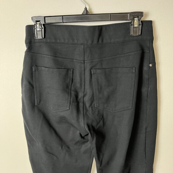 Spanx black pants back pockets slimming women’s size medium - Picture 5 of 10